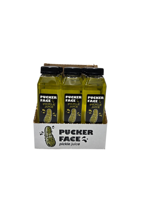 PUCKER FACE PICKLE JUICE